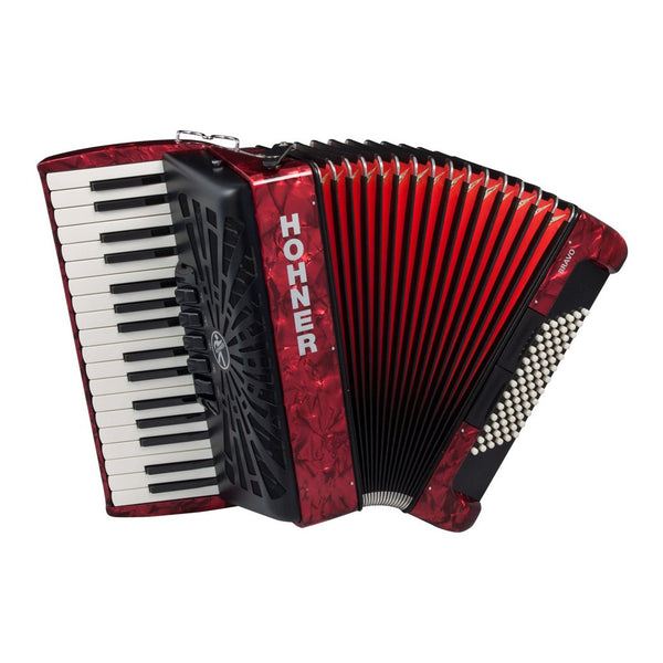 Hohner Bravo III Key Accordion with 72 Bass Buttons-accordion-Hohner- Hermes Music