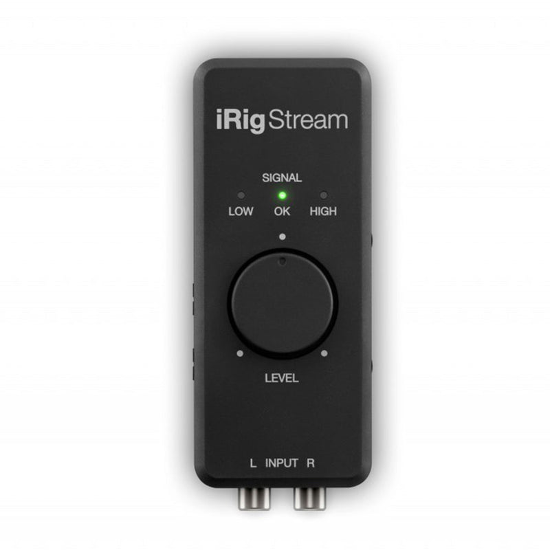 IK Multimedia iRig Stream 2-Audio Channels Interface for iOS, Android, Mac, and PC-interface-IK Multimedia- Hermes Music