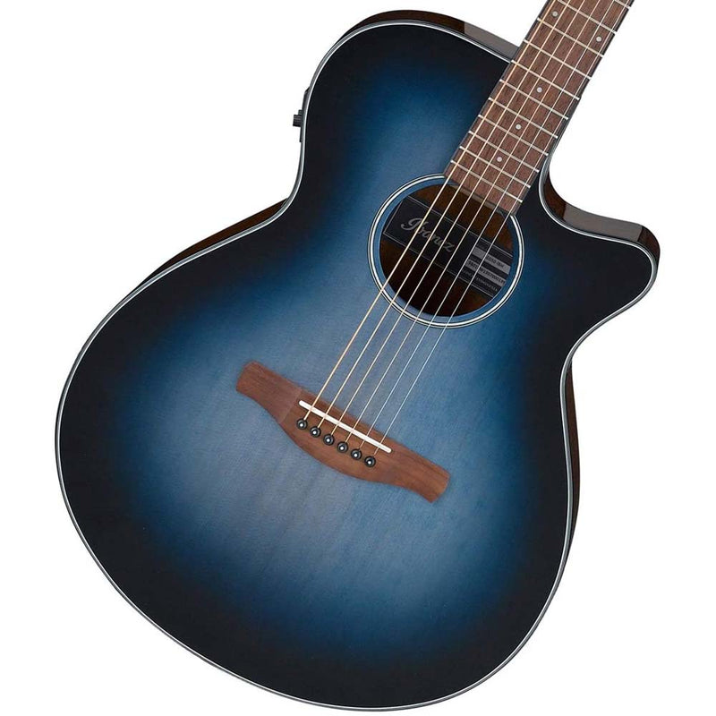 Ibanez AEG50 Acoustic-Electric Guitar - Indigo Blue Burst High Gloss-guitar-Ibanez- Hermes Music