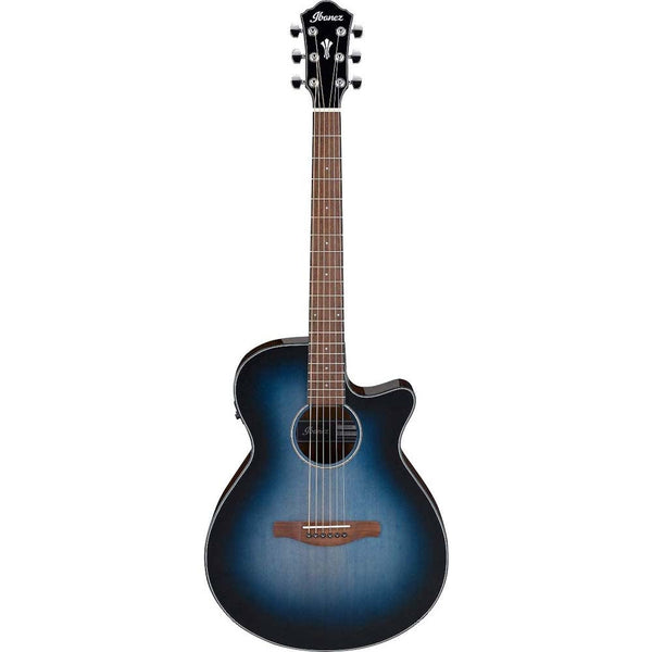 Ibanez AEG50 Acoustic-Electric Guitar - Indigo Blue Burst High Gloss-guitar-Ibanez- Hermes Music