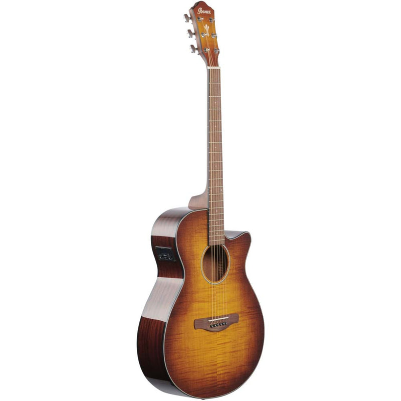 Ibanez AEG70 Acoustic/Electric Guitar Vintage Violin High Gloss-guitar-Ibanez- Hermes Music