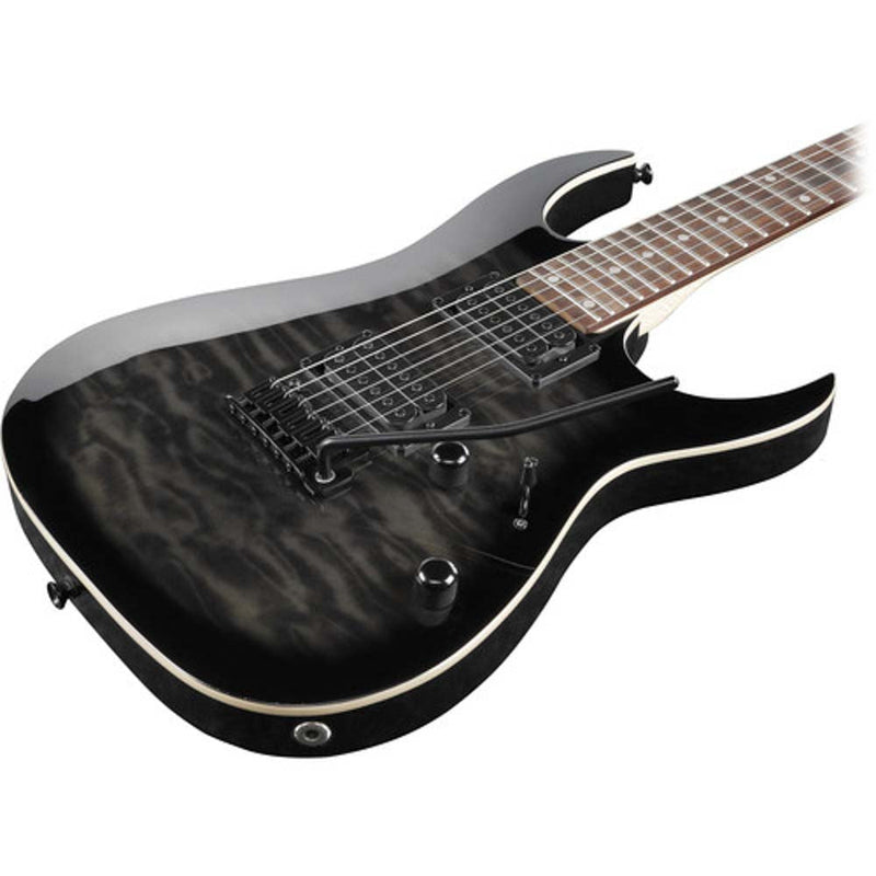 Ibanez GRGA Series 6 String Solid-Body Electric Guitar, Right, Transparent Black Sunburst, Full-guitar-Ibanez- Hermes Music