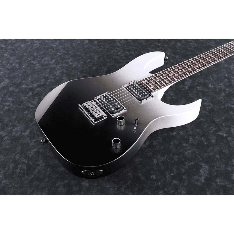 Ibanez RG421 Electric Guitar Pearl Black Fade Metallic-guitar-Ibanez- Hermes Music
