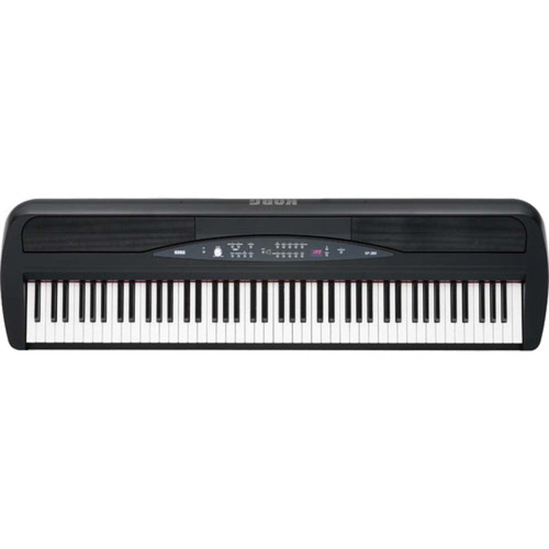 Korg SP-280 Portable Digital Piano (Black)-keyboard-Korg- Hermes Music