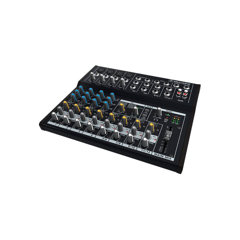 Mackie Mix12Fx 12-Channel Compact Mixer With Effects-mixer-Mackie- Hermes Music