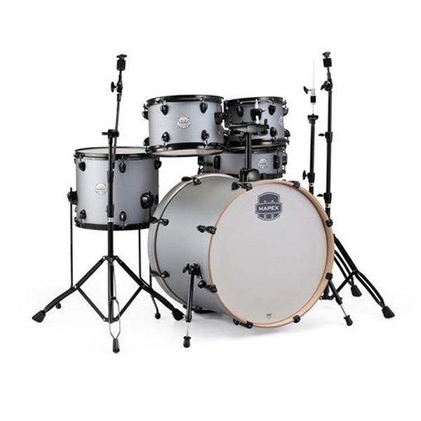 Mapex ST5295FBIG - 5 Piece Storm Series Rock Iron W/Hardware No Cymbals-drumset-Mapex- Hermes Music