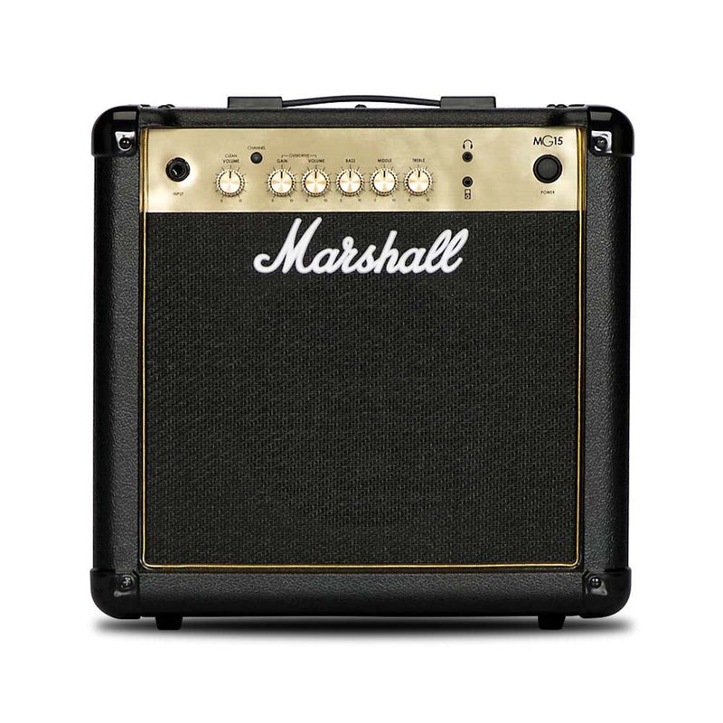 Marshall MG15G 1x8" 15 watt Combo Amp-accessories-Marshall- Hermes Music