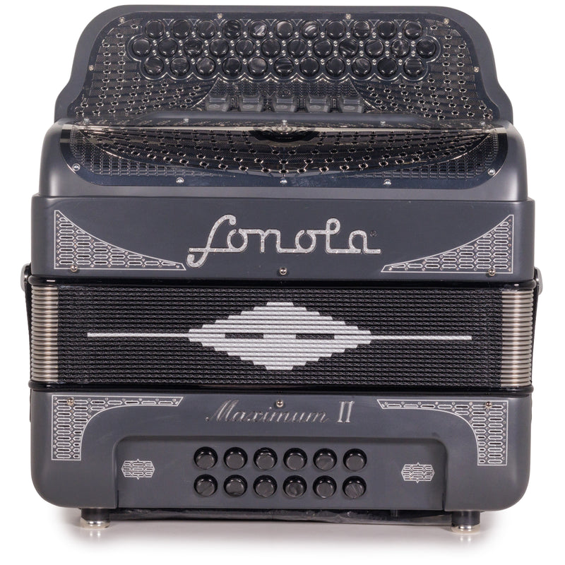 Sonola Maximum II Acordeon 5 Registros EAD Matte Gris con Plata