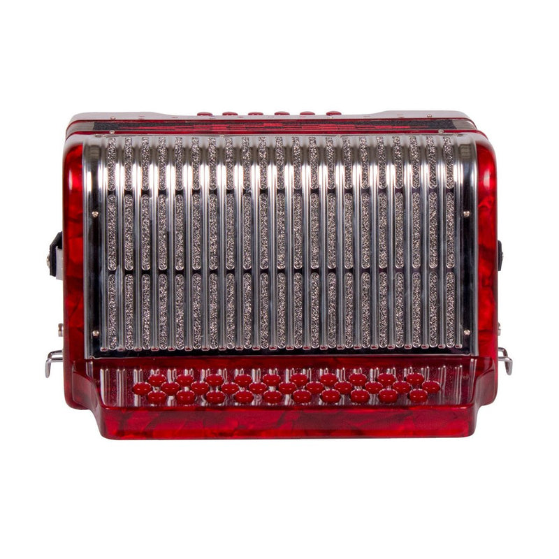 Montanari 3112 MG Accordion EAD Red-accordion-Montanari- Hermes Music