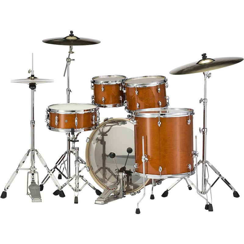 Pearl Export EXL 5-piece Drum Set with Hardware - Honey Amber - No Cymbals-drumset-Pearl Drums- Hermes Music