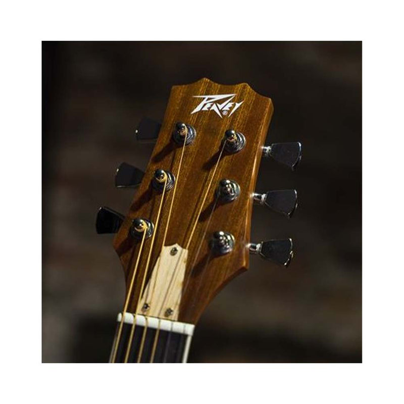 Peavey Delta Woods™ DW-2 CE™ Solid Top Cutaway Acoustic Electric Guitar-guitar-Peavey- Hermes Music