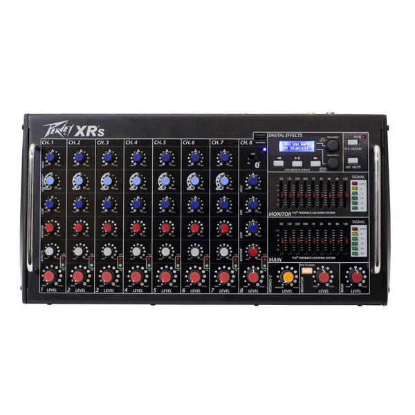 Peavey XR-S 9-Channel 1500W Powered Mixer with Auto-Tune-mixer-Peavey- Hermes Music