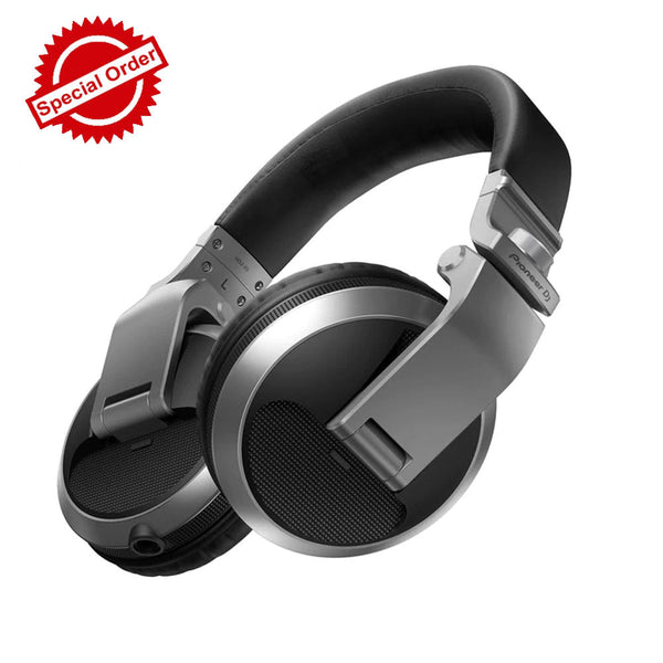 Pioneer HDJ-X5 Over-Ear DJ Headphones - Gray-headphones-Pioneer- Hermes Music