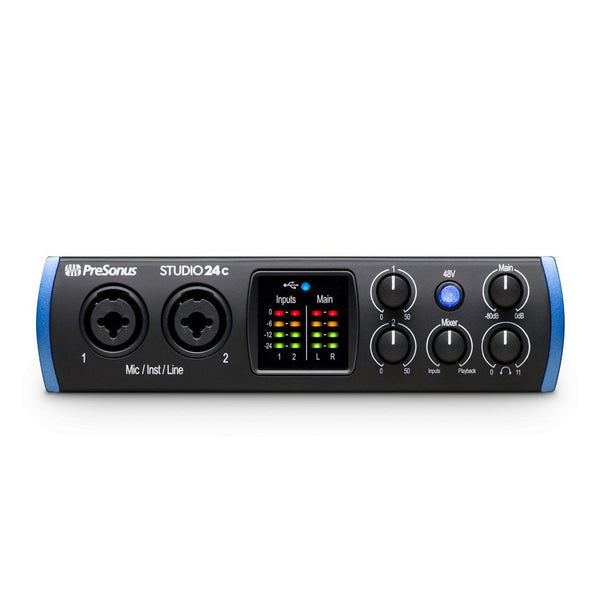 Presonus Studio 24C Portable Audio Interface-interface-Presonus- Hermes Music