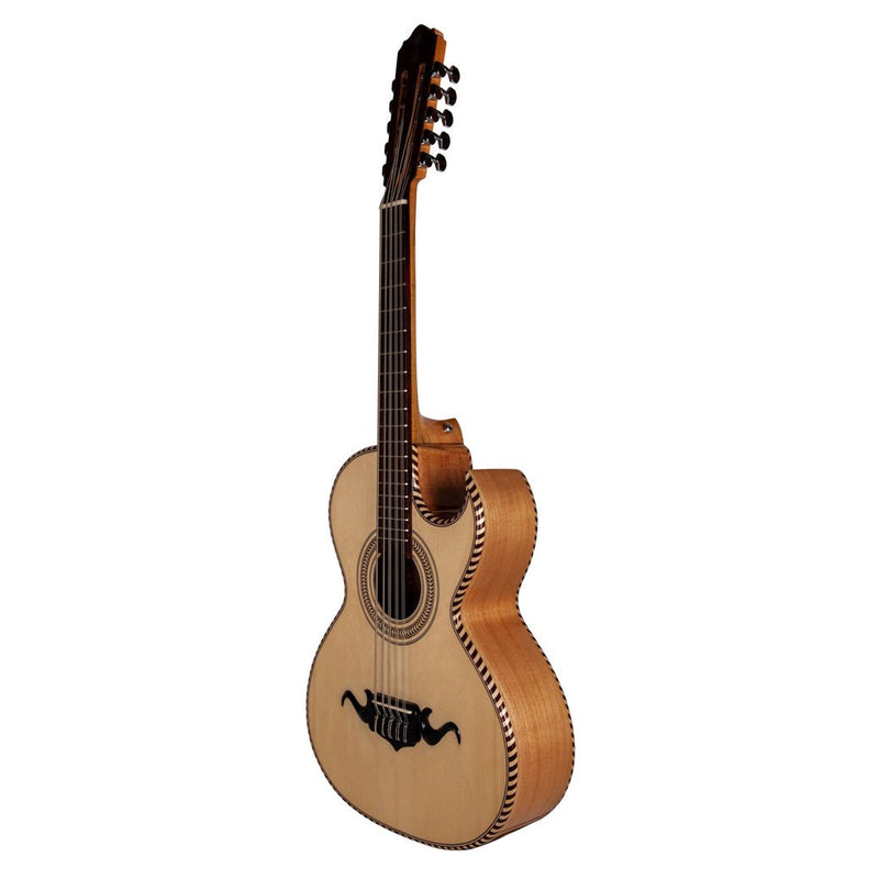 Santa Cecilia Bajo Quinto Cedar Wood-bajo quinto-Santa Cecilia- Hermes Music