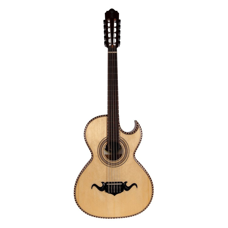 Santa Cecilia Bajo Quinto Cedar Wood-bajo quinto-Santa Cecilia- Hermes Music