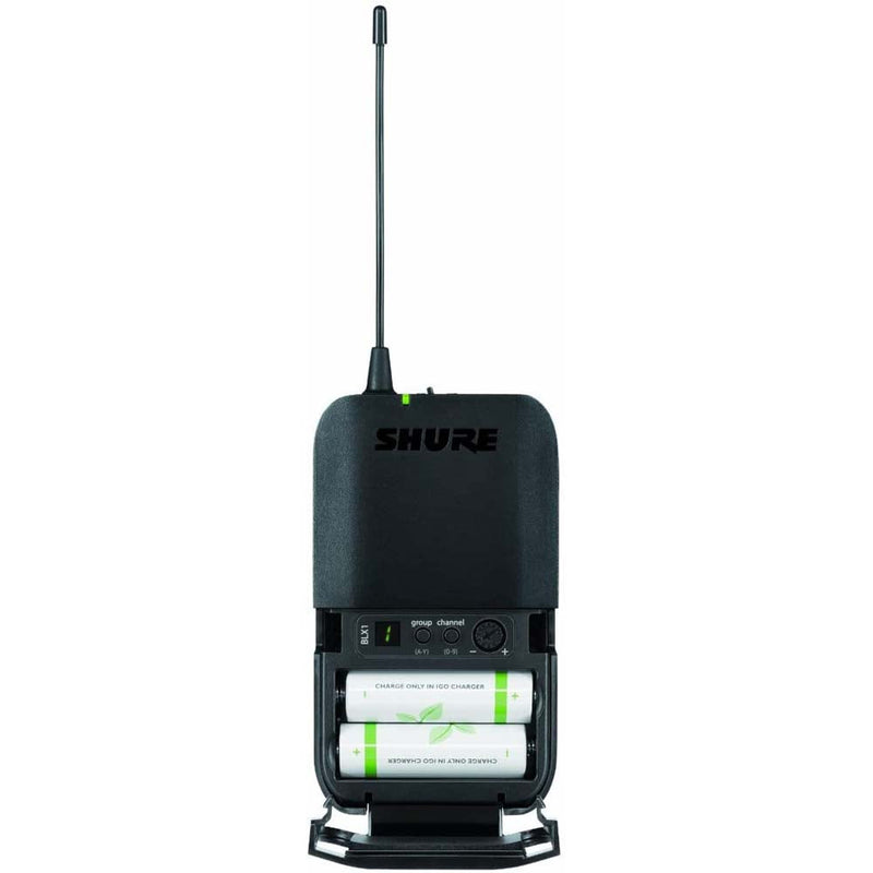 Shure BLX1288/PGA31 Dual-Channel Wireless Combo Headset & Handheld Microphone System-wireless system-shure- Hermes Music