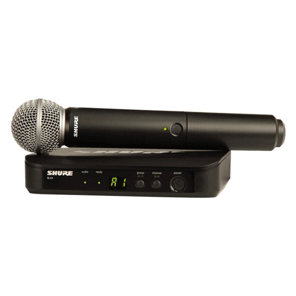 Shure BLX24/SM58 Wireless Microphone System-microphone-Shure- Hermes Music