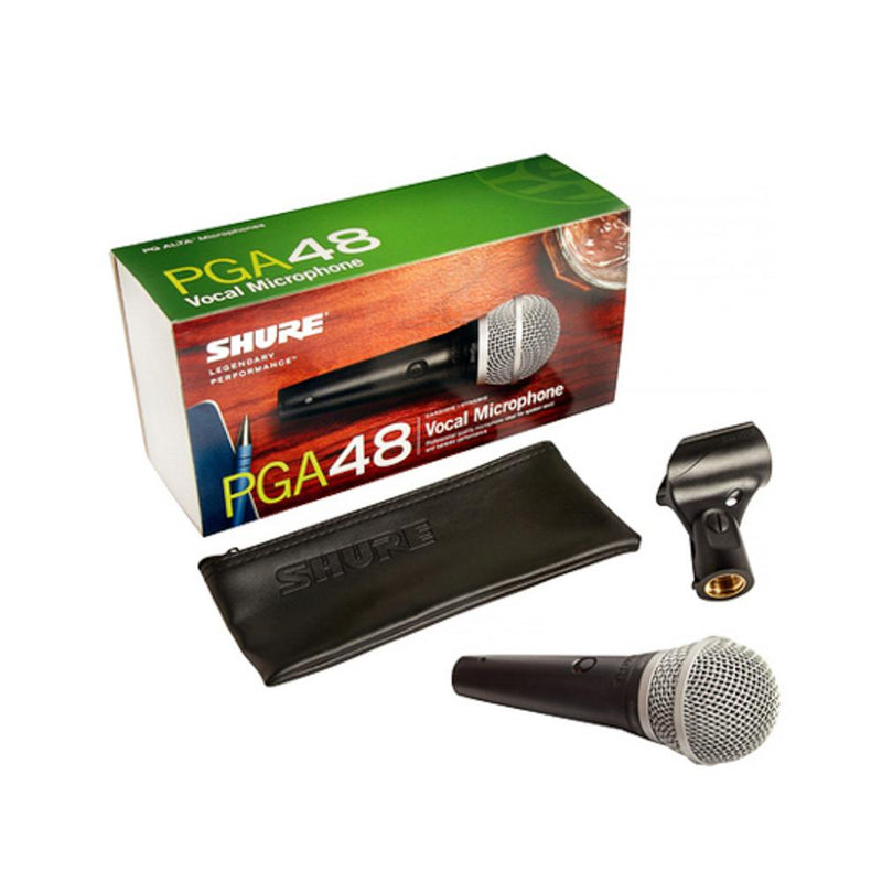 Shure PGA48-XLR Vocal Microphone-microphone-Shure- Hermes Music