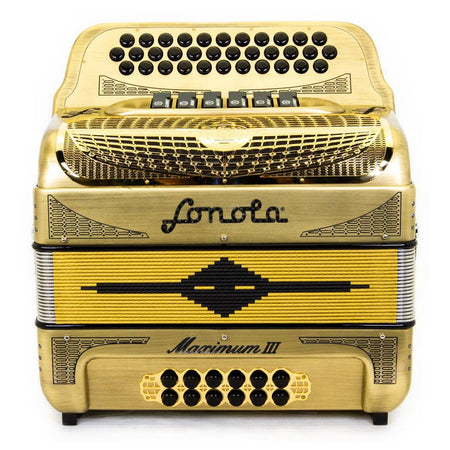 Sonola Maximum III Accordion FBE/EAD 6 Switch Gold-accordion-Sonola- Hermes Music