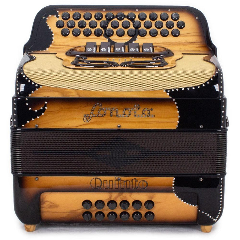Sonola Quinto Accordion EAD 5 Switch Wood and Black-accordion-Sonola- Hermes Music