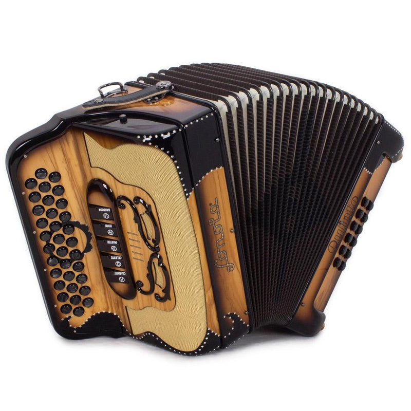 Sonola Quinto Accordion EAD 5 Switch Wood and Black-accordion-Sonola- Hermes Music