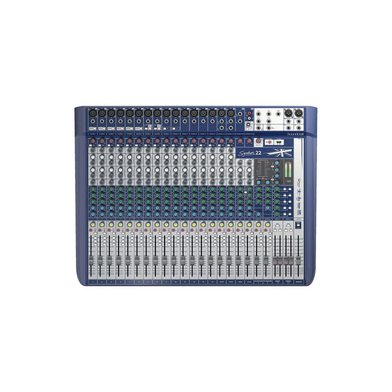 Soundcraft Signature-22 22-Channel Mixer with Effects-mixer-Soundcraft- Hermes Music