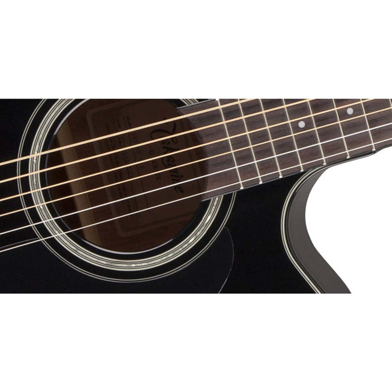 Takamine GD30CE-12 Black Acoustic/Electric Dreadnought Guitar is-guitar-Takamine- Hermes Music