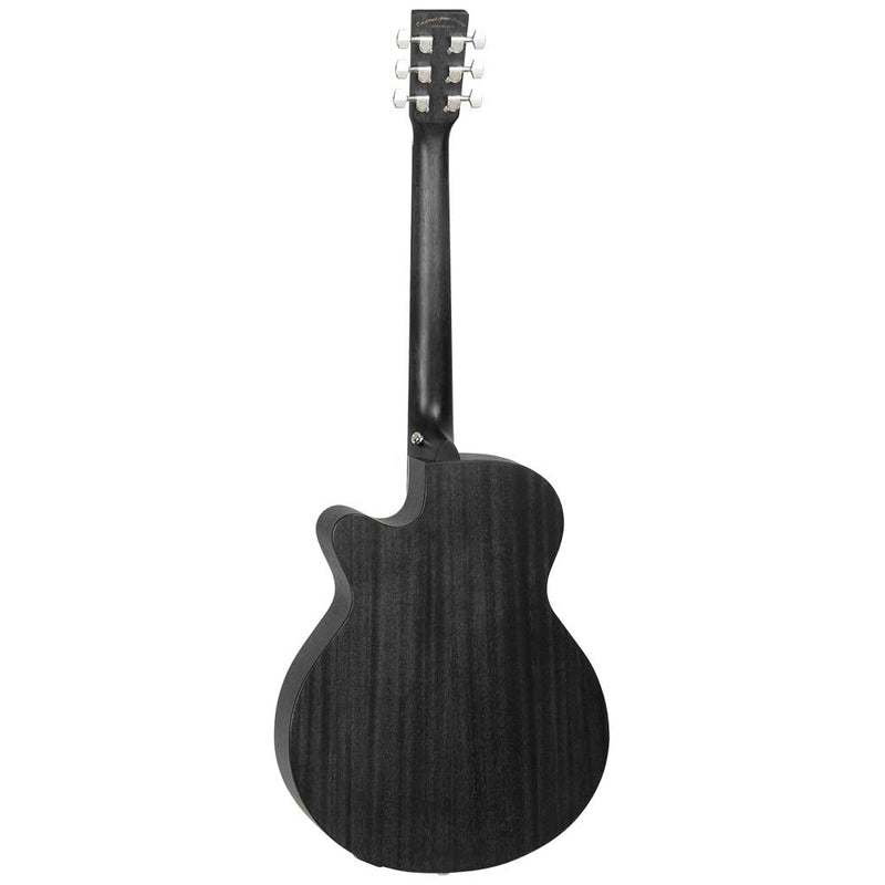 Tanglewood Blackbird Folk Cutaway Acoustic/Electric Guitar Black-guitar-Tanglewood- Hermes Music