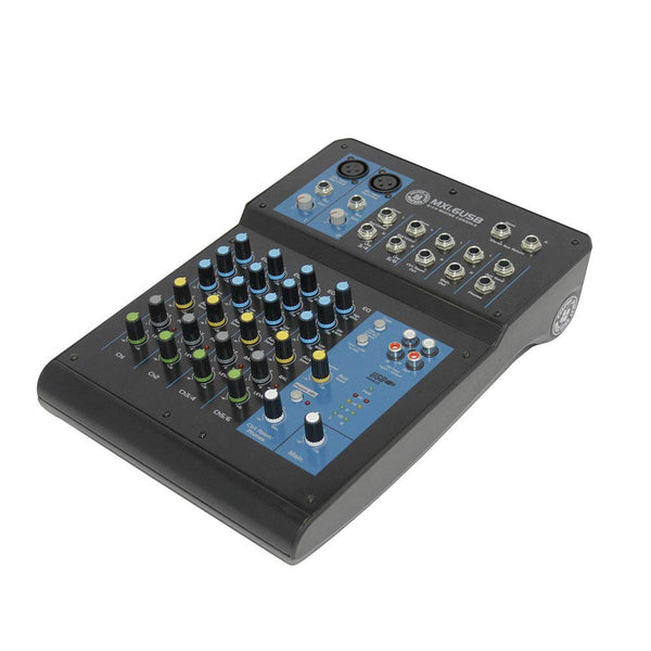Topp Pro MXI Series Mixer 6 Channel USB-mixer-Topp Pro- Hermes Music