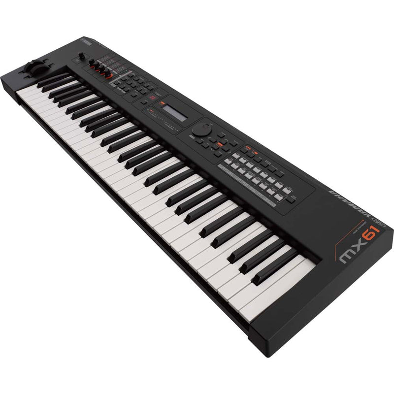 Yamaha MX61 Music Synthesizer - Black-keyboard-Yamaha- Hermes Music
