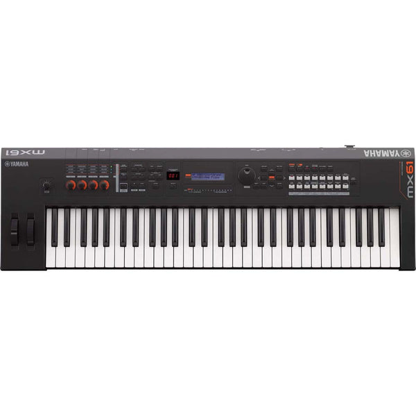 Yamaha MX61 Music Synthesizer - Black-keyboard-Yamaha- Hermes Music