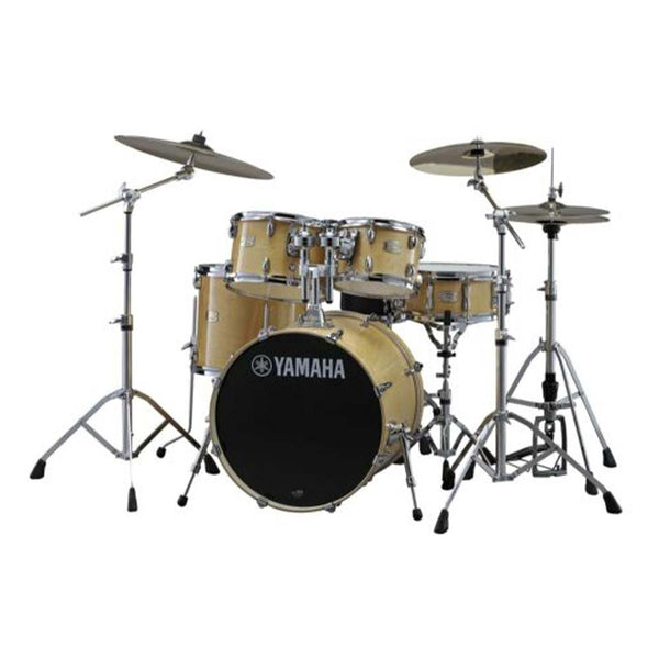 Yamaha Stage Custom Birch Drum Set w/680 Hardware Natural Wood-drumset-Yamaha- Hermes Music