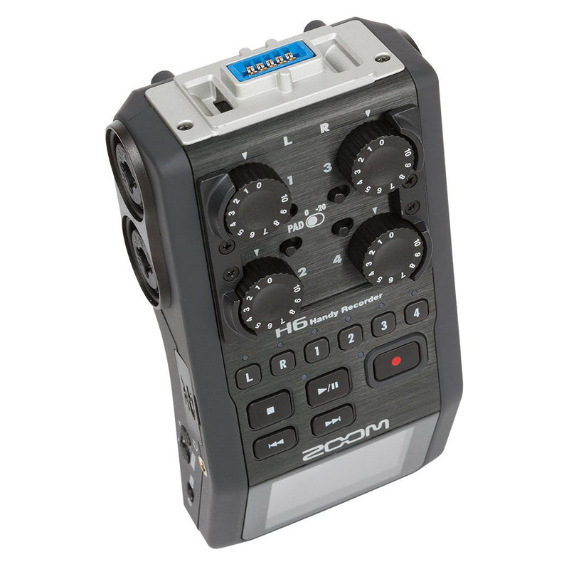 Zoom H6 Portable Recorder-recorder-Zoom- Hermes Music