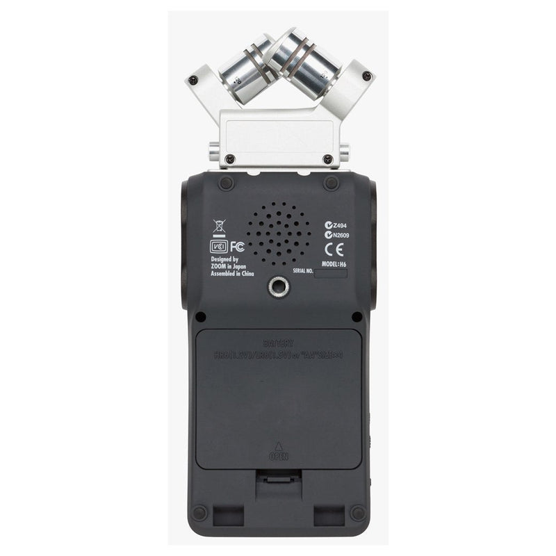 Zoom H6 Portable Recorder-recorder-Zoom- Hermes Music