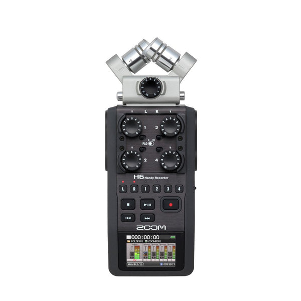 Zoom H6 Portable Recorder-recorder-Zoom- Hermes Music
