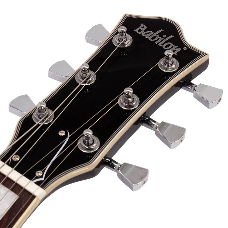 Babilon Cosmos Series Guitarra Eléctrica Negra Incluye Estuche