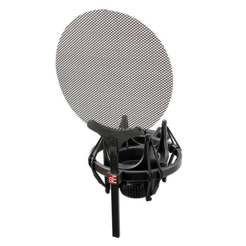 sE Electronics Isolation Pack Shock Mount With Adjustable Pop Filter for X1 Series and SE2200-Home Studio-SE Electronics- Hermes Music