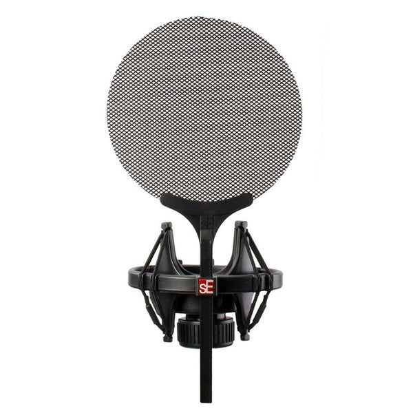 sE Electronics Isolation Pack Shock Mount With Adjustable Pop Filter for X1 Series and SE2200-Home Studio-SE Electronics- Hermes Music
